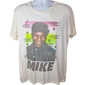 Roots Of Fight Bloodlines Mike Tyson Off White T-Shirt Size Medium